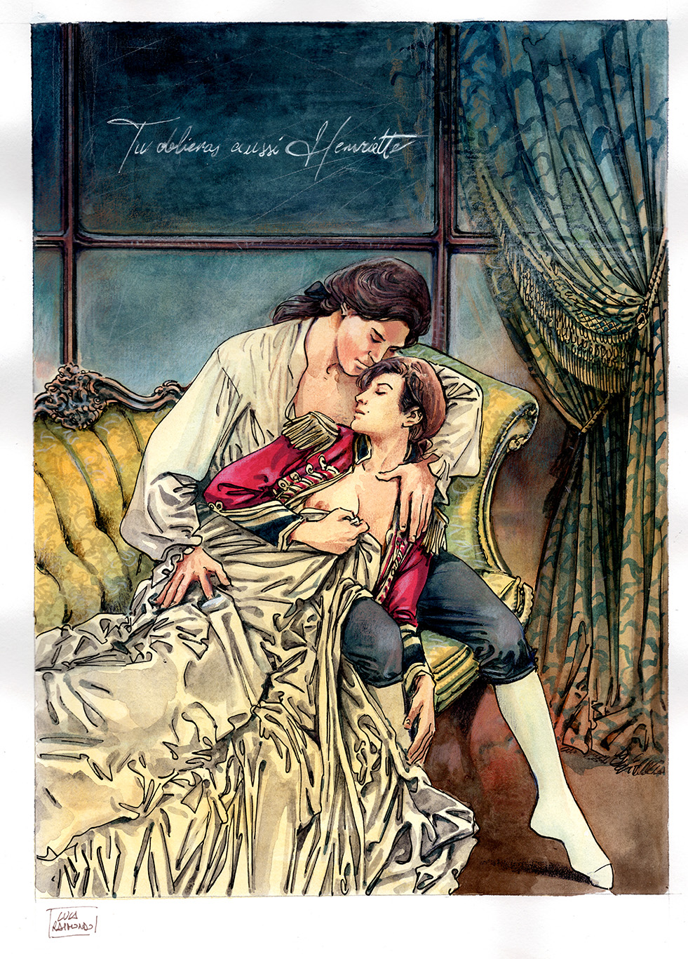 "Casanova's lovers" Portfolio Nevermore edizioni 2025