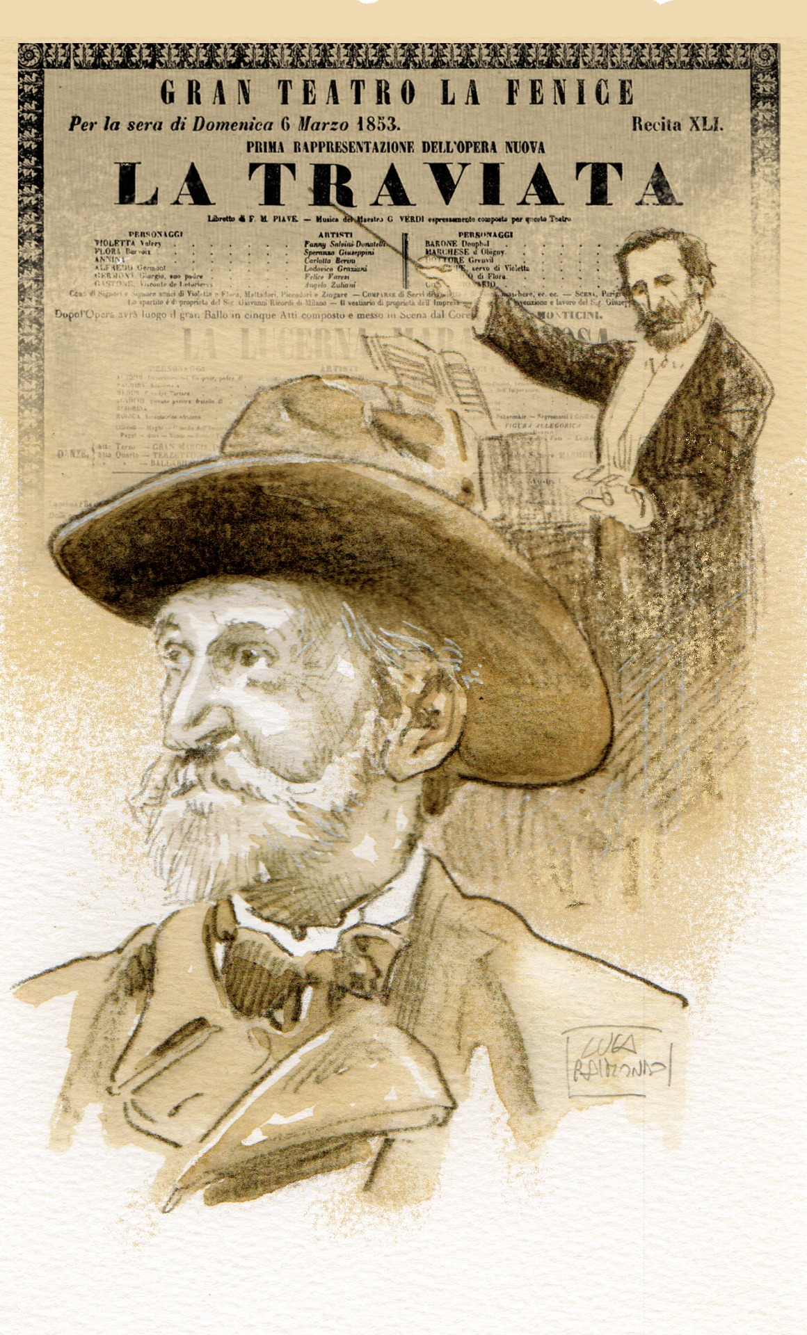 Giuseppe Verdi (c) Teatro La Fenice